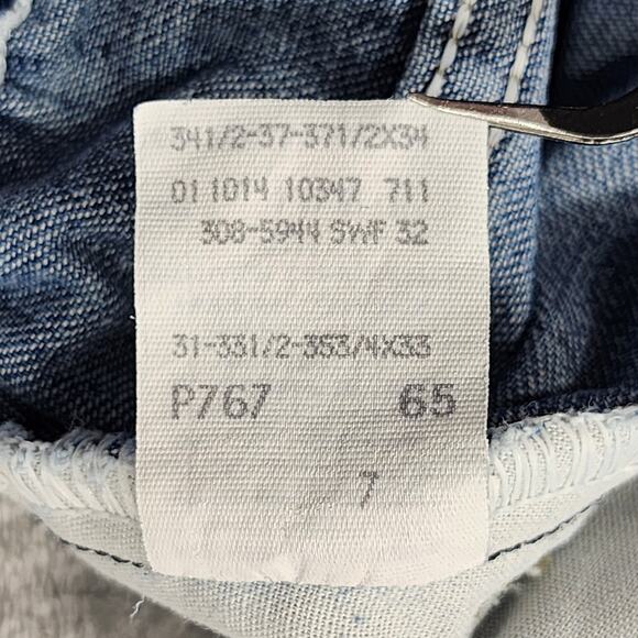 Vintage 90s LEE Riders Jeans Womens 18WL LONG Blue High Rise Tapered Leg Mom - Picture 5 of 11